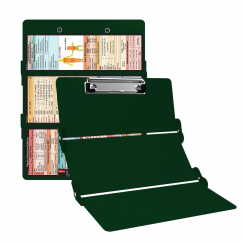 WhiteCoat Clipboard® Trifold - Green Flight Medic Edition